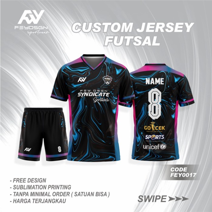 Futsal baju desain