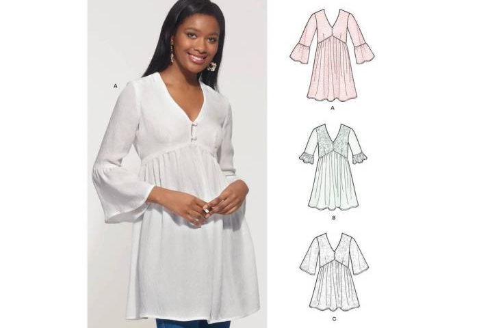 Tunic dress plus women size dresses