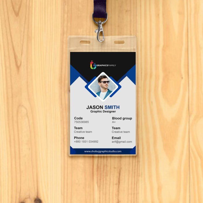 Desain contoh id card